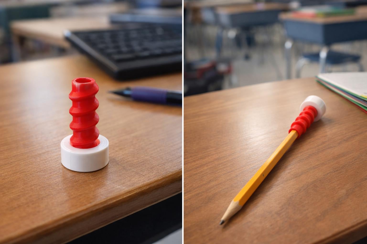 Pencil Topper Fidget – Quiet Focus Tool 8 pack