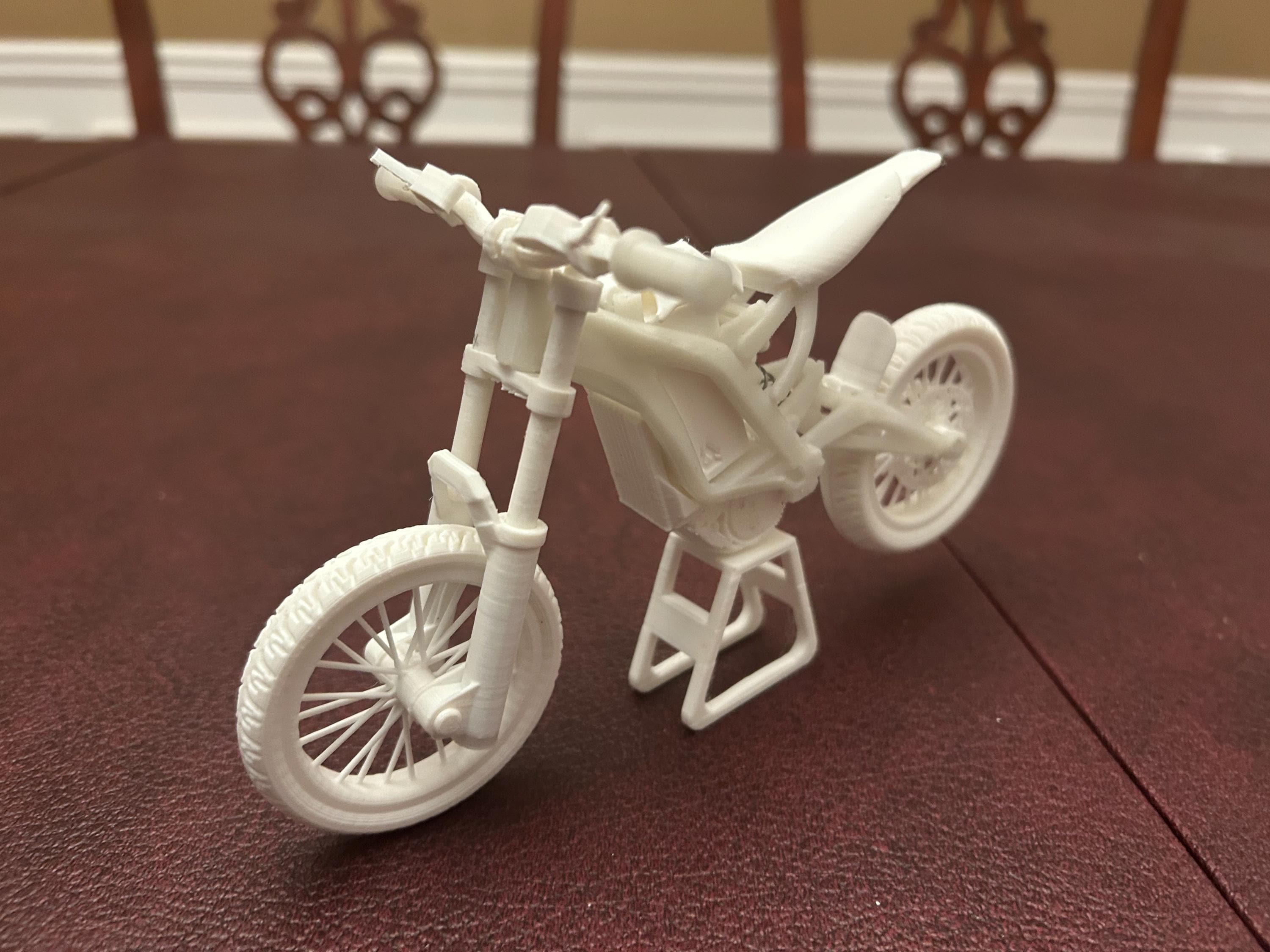 Mini Surron Light Bee X 3D Printed Assembly Kit – DIY Electric Dirt Bike Model, Working Suspension, Sur ron Display Model, Builder Kit