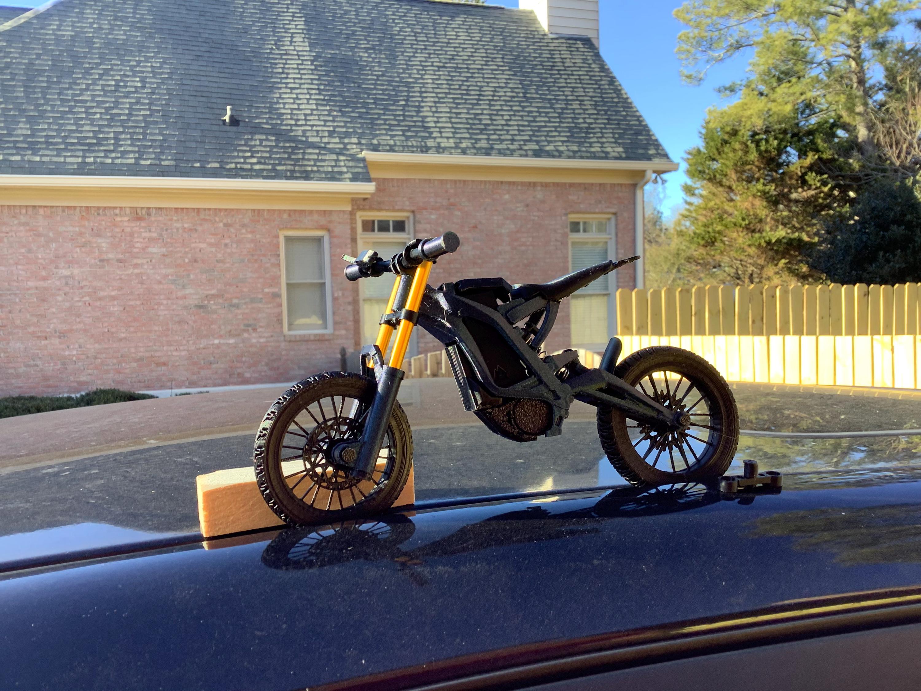 Mini Sur Ron Light Bee X 3D Printed Assembly Kit – Working Suspension Model