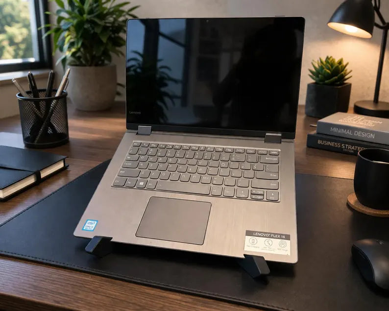 Foldable 3D Printed Laptop Stand | Portable Ergonomic Riser for Travel